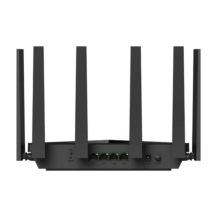 Cudy WR11000 BE11000 2.5G Tri-Band Wi-Fi 7 Mesh Router 5764Mbps at 6GHz + 4320 Mbps at 5GHz + 688Mbps at 2.4GHz, 4 x 2.5Gbps RJ45 Ports (тъмнейл - 2)
