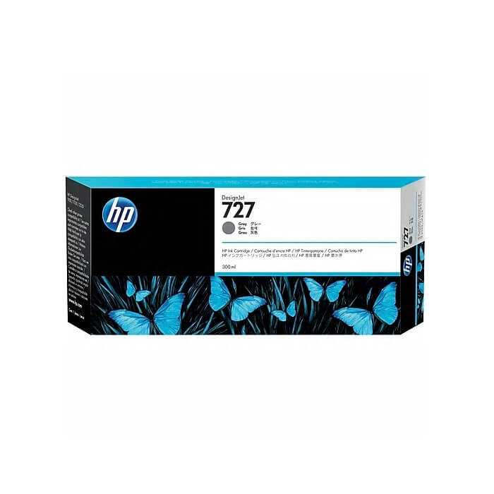 HP 727 300-ml Gray DesignJet Ink Cartridge ID 70155 на супер цена