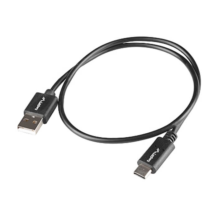 Кабел - Lanberg USB-C(M) -> USB-A(M) 2.0 cable 1.8m QC 3.0 BOX, black ID 72620 (тъмнейл - 4)