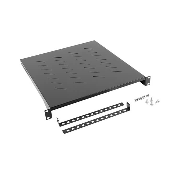 Lanberg 19" fixed shelf 1U / 483x500mm, max load capacity up to 25kg, black ID 62891 на супер цена от GT Computers Lanberg 19" fixed shelf 1U / 483x500mm, max load capacity up to 25kg, black ID 62891 на супер цена