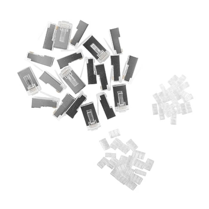 Lanberg RJ-45 CAT.6 FTP plug 8P8C OD1.2 (100 pcs) ID 72008 на супер цена от GT Computers Lanberg RJ-45 CAT.6 FTP plug 8P8C OD1.2 (100 pcs) ID 72008 на супер цена