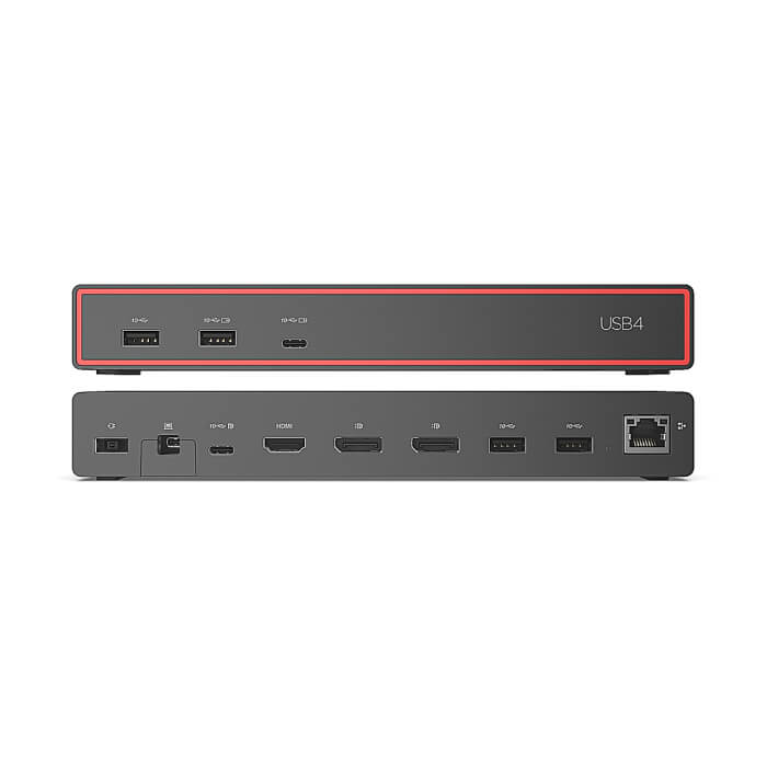 Lenovo ThinkPad USB4 Dock 5000 - 100W EU на супер цена от GT Computers Lenovo ThinkPad USB4 Dock 5000 - 100W EU на супер цена