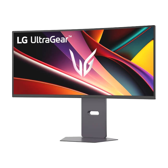 LG 34G600A-B, 34", UltraGear 21:9 Curved, VA, 1ms MBR, 5ms, WQHD (3440x1440), 160Hz, HDR 10, 4000:1, 300cd/m2, sRGB 99%, Free-sync, NVIDIA G-SYNC Compatible, VRR, HDMI, DP, Sp ID 93066 (тъмнейл - 2)