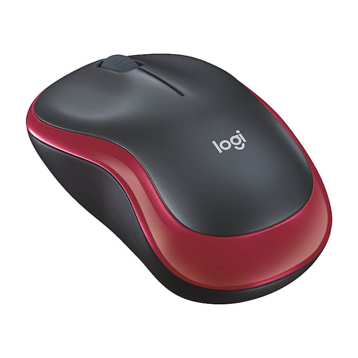 Logitech Wireless Mouse M185 - RED - 2.4GHZ - N/A - EWR2 - 10PK ARCA AUTO (тъмнейл - 2)