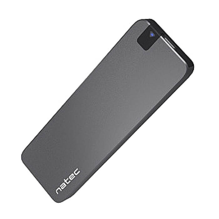 Natec EXTERNAL SSD ENCLOSURE RHINO M.2 NVME USB-C 3.1 GEN 2 ALUMINIUM ID 73745 (тъмнейл - 3)