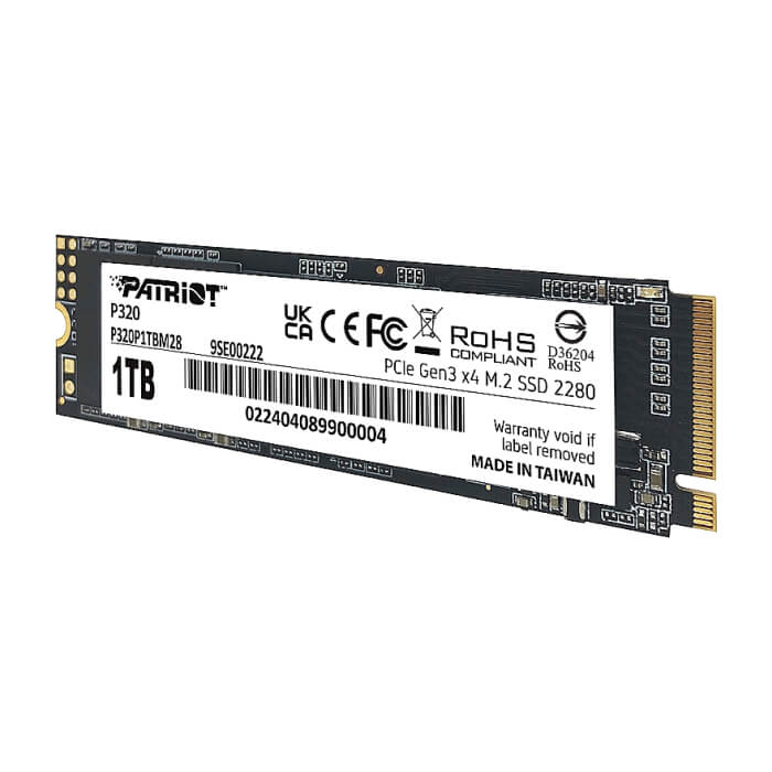 Patriot P320 1TB M.2 2280 PCIE ID 79498 (тъмнейл - 4)