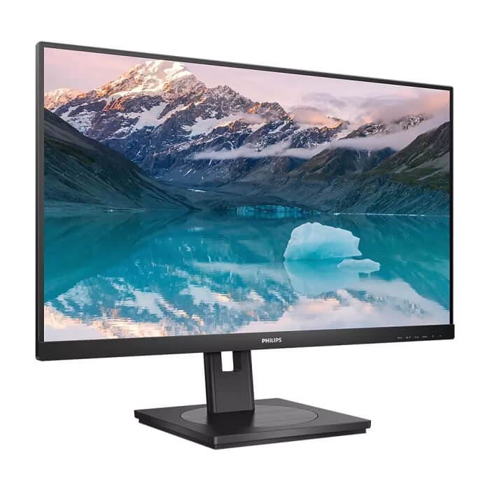 Philips 242S9JML, 23.8" VA WLED, 1920x1080@75Hz, 4ms GtG, 300cd m/2, 3000:1, DCR 50M:1, Adaptive sync, FlickerFree, Low Blue Light, 2Wx2, Tilt, Height Adjust, Pivot, Swivel, D-SUB, DVI, HDMI, DP, USB hub ID 64950 (тъмнейл - 2)