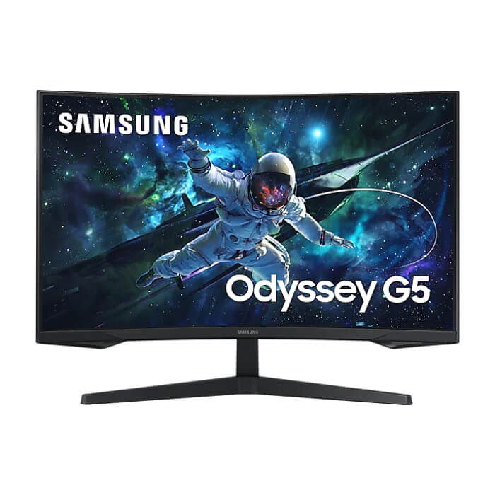 Samsung 27CG552 27" Odyssey G5 Curved VA 2560x1440 1ms 165Hz DP HDMI Black ID 64860 на супер цена