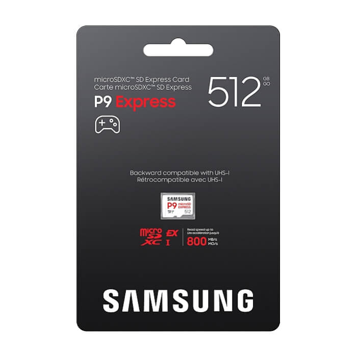 Samsung 512GB micro SD Card P9 Express UHS-I Read 65K IOPS, UHS-I 2K IOPS - Write 52K IOPS, UHS-I 2K IOPS Class 10 U3 V30 A1 ID 98304 на супер цена
