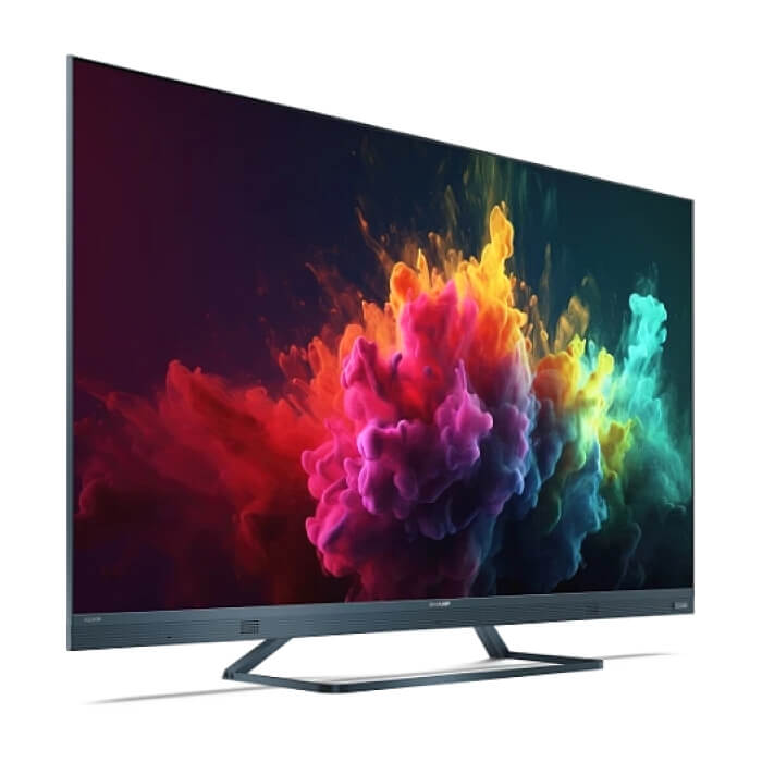 Sharp 55FQ8EG, 55" QLED GOOGLE TV, 4K 144Hz Quantum Dot 3840x2160 Aluminium Slim Frameless, AQUOS AI, DVB-T/T2/C/S/S2, 500 NIT, Active Motion 1400, HARMAN/KARDON, HDR10, Dolb ID 88746 (тъмнейл - 4)