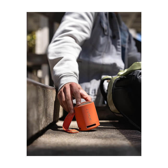 Sony SRS-XB100 Portable Bluetooth Speaker, orange ID 66518 (тъмнейл - 5)