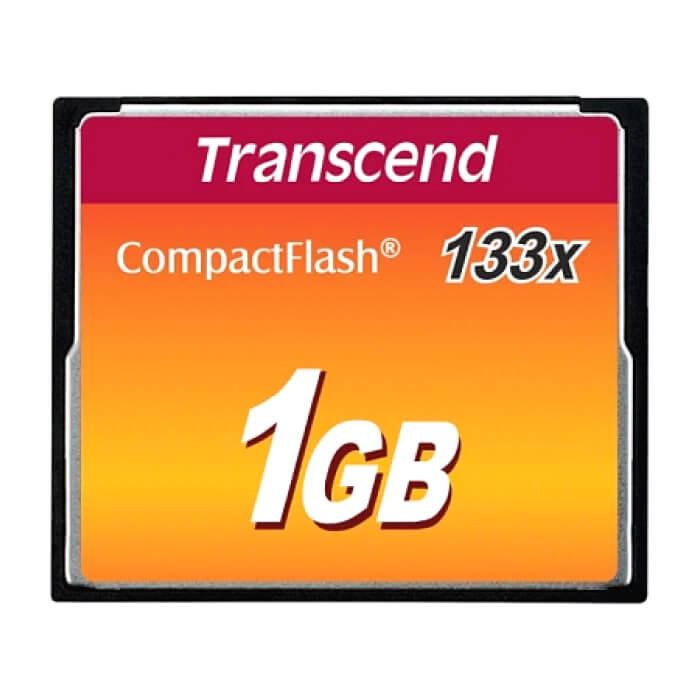 Transcend 1GB, CF Card, MLC, 133X ID 84550 на супер цена