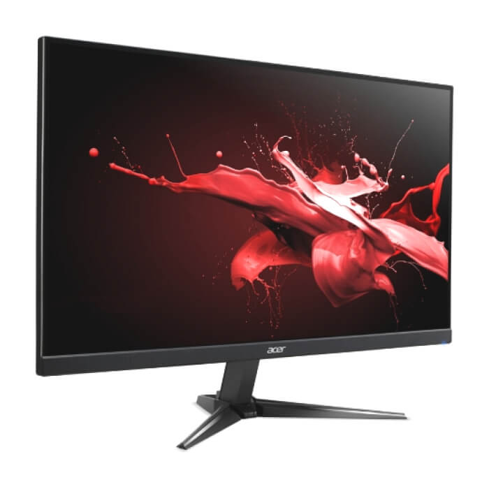 Acer Nitro QG271X1bmiipx, 27'' FHD (1920x1080) IPS, ZeroFrame, 200Hz, 0.5ms (GTG Min.), HDR10, FreeSync Premium, 250nits 2xHDMI,Speakers, DP, Audio Out, VisionCare, Energy Class D, Black, 2Y ID 90078 (тъмнейл - 2)