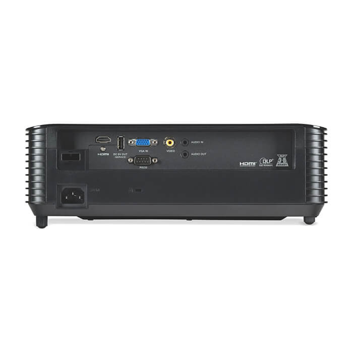 Acer Projector X1228i, DLP, XGA (1024x768), 4800 ANSI Lm, 20 000:1, 3D, Auto keystone, HDMI, WiFi, VGA in, USB, RCA, RS232, Audio in/out, DC Out (5V/1A), 3W Speaker, 2.7kg, Black ID 65863 (тъмнейл - 5)