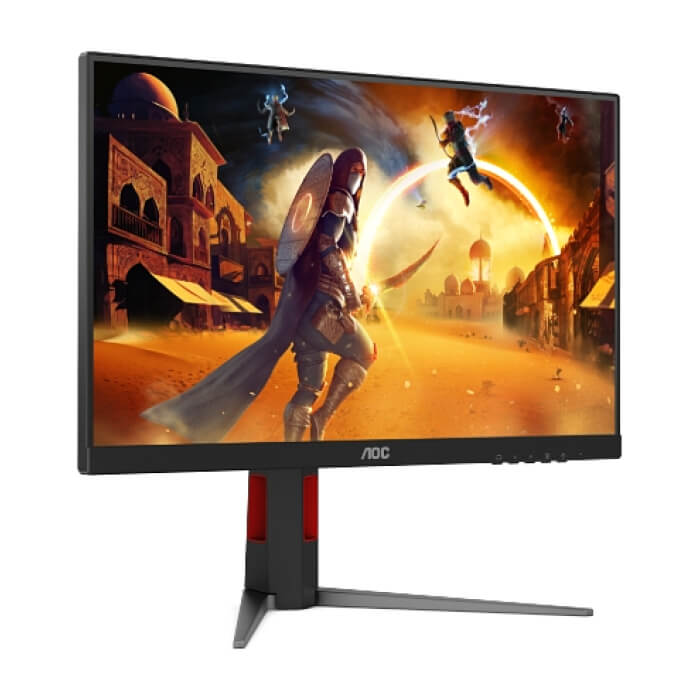 AOC 24G4HA, 23.8" IPS WLED, 1920x1080@200Hz, 1ms GtG, 0.5ms MPRT, 300cd m/2, 1000:1, 80M:1 DCR, Adaptive Sync, FlickerFree, Low Blue Light, 2Wx2, Tilt, Height Adjust, Pivot, Swivel, 2xHDMI, DP ID 89160 (тъмнейл - 3)