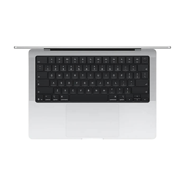 Apple 14-inch MacBook Pro: Apple M5 Pro chip with 15-core CPU and 16-core GPU, 24GB, 2TB SSD - Silver ID 96988 (тъмнейл - 2)
