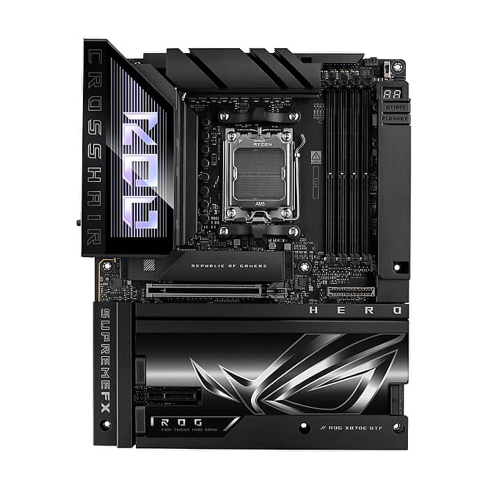 Asus ROG Crosshair X870E Hero BTF + Asus ROG RYUO IV 360 ARGB