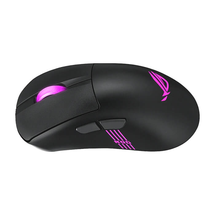 Asus ROG Keris II Origin Wireless Gaming Mouse, 65g Lightweight, Ergonomic, Push-Fit Switch Socket, 42K Optical Sensor, ROG Micro Switch II, ROG Omni Receiver, 5 Programmable Butto (тъмнейл - 3)