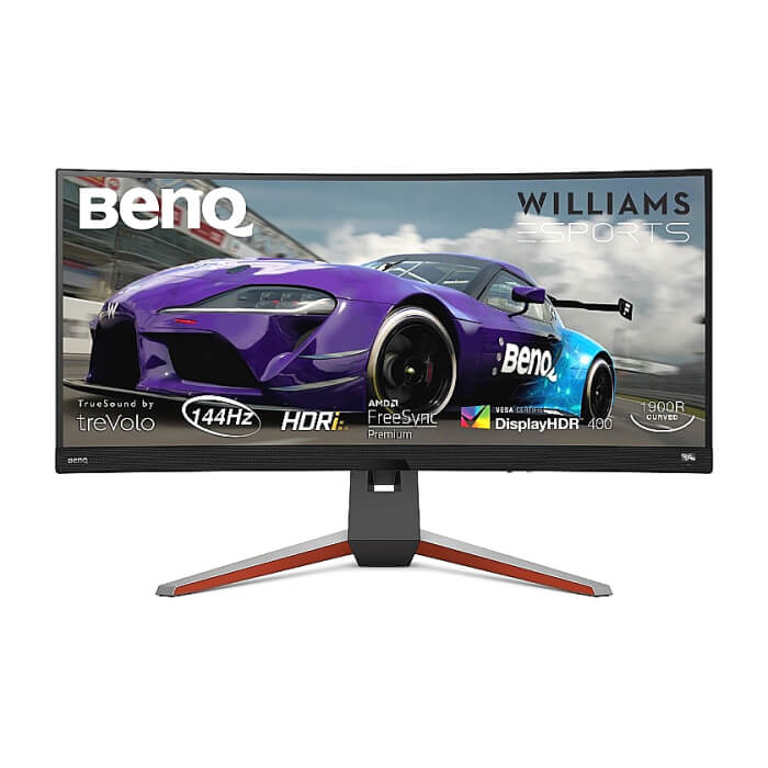 BenQ MOBIUZ EX3415R, 34'' IPS, 144hz, 1ms, 3440x1440, 21:9 Curved Gaming, FreeSync Premium, Flicker-free, Light Tuner, DCI P3 98%, HDR 400, HDRi, B.I.+, LBL, Black eQuali ID 65264 на супер цена от GT Computers BenQ MOBIUZ EX3415R, 34'' IPS, 144hz, 1ms, 3440x1440, 21:9 Curved Gaming, FreeSync Premium, Flicker-free, Light Tuner, DCI P3 98%, HDR 400, HDRi, B.I.+, LBL, Black eQuali ID 65264 на супер цена
