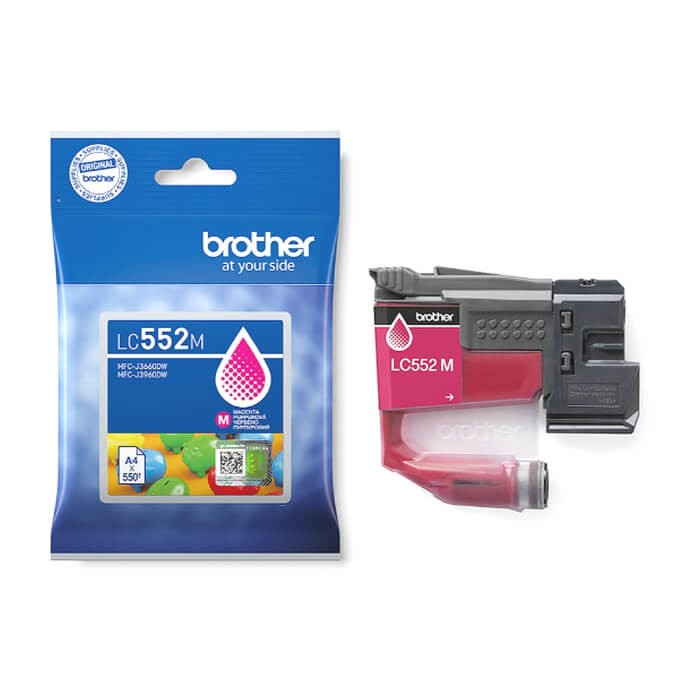 Brother LC-552 Magenta Ink Cartridge ID 94206 на супер цена