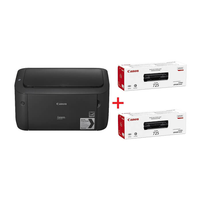 Canon i-SENSYS LBP6030B + 2x Canon CRG-725 ID 89901 (тъмнейл - 2)