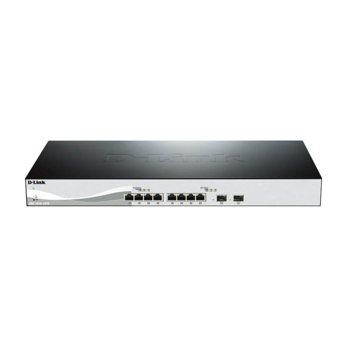 D-Link 10 Port switch including 8x10G ports & 2xSFP