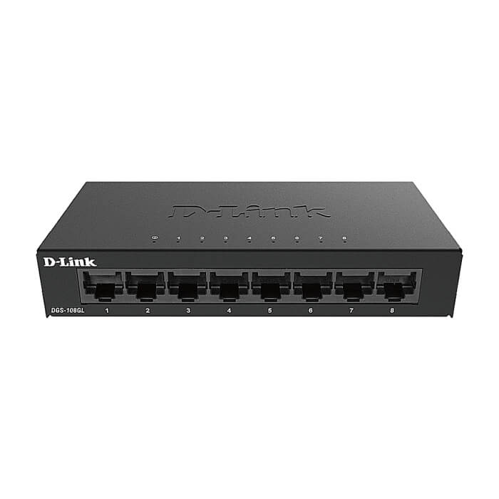 D-Link 8-Port Gigabit Ethernet Metal Housing Unmanaged Switch на супер цена