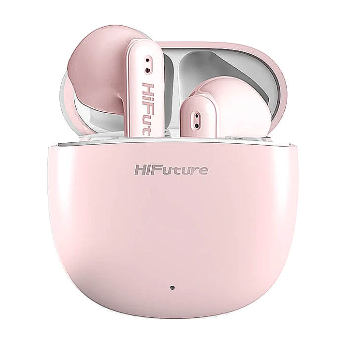 HiFuture ColorBuds2 Pink, Fashion TWS Earbuds, *5+15hours Play time, Bluetooth 5.3, 10MM Driver, Soft Bass, Comfort Fit, Colorful option ID 94711 на супер цена от GT Computers HiFuture ColorBuds2 Pink, Fashion TWS Earbuds, *5+15hours Play time, Bluetooth 5.3, 10MM Driver, Soft Bass, Comfort Fit, Colorful option ID 94711 на супер цена