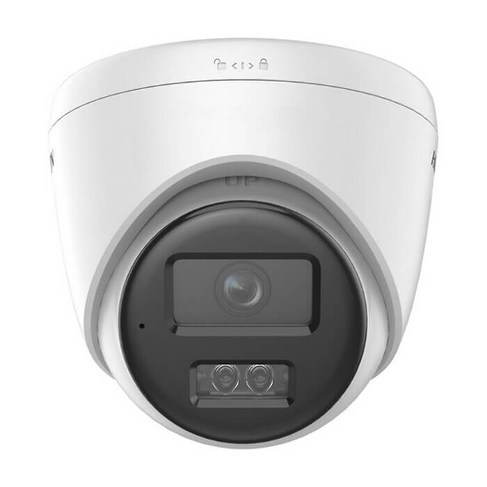 HikVision 8 MP Smart Hybrid Light Fixed Turret Network Camera, 2.8mm, F2.0, IR, White Light up to 30m, 120 dB WDR, H.265+, IP67, built-in microphone, built-in memory card slot, sup ID 99014 на супер цена