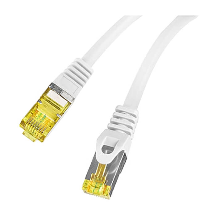 Кабел - Lanberg patch cord CAT.6A S/FTP LSZH CU 10m Fluke Passed, grey ID 72304 (тъмнейл - 3)