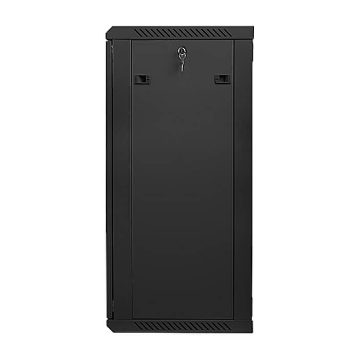 Lanberg rack cabinet 19” wall-mount 22U / 600x450 for self-assembly (flat pack), black ID 71891 (тъмнейл - 5)