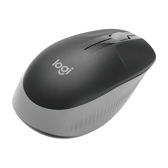 Logitech M190 Full-size wireless mouse - MID GREY - 2.4GHZ - N/A - EMEA - M190 (тъмнейл - 4)