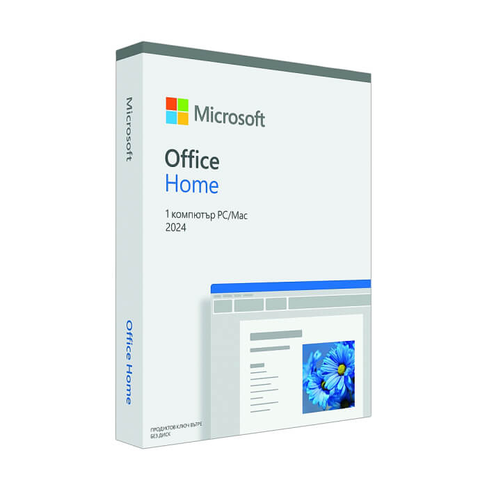 Microsoft Office Home 2024 English EuroZone 1 License Medialess ID 80441 на супер цена