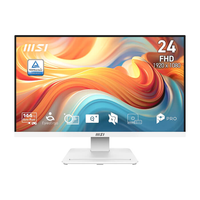 MSI PRO MP241W E14V Proffesional Bussiness Monitor, 23.8", 1ms, 144Hz VA, 1920x1080, AMD FreeSync, EyesErgo, Anti-flicker, Eye-Q Check, Project Mode, HDR Ready, 250nits AG, 35 ID 98605 на супер цена