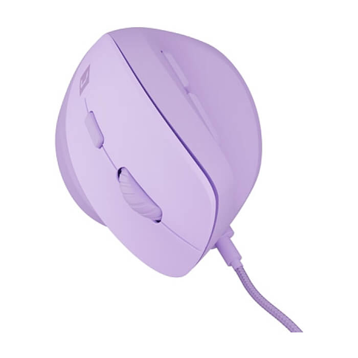 Natec Vertical Mouse Crake 2 Pro 12800DPI Optical Pure Lavander (тъмнейл - 4)
