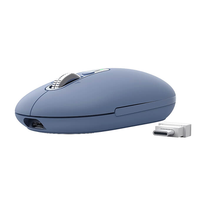 TRUST Seron Slim Multi-Wireless Hyperscroll Mouse Blue (тъмнейл - 4)
