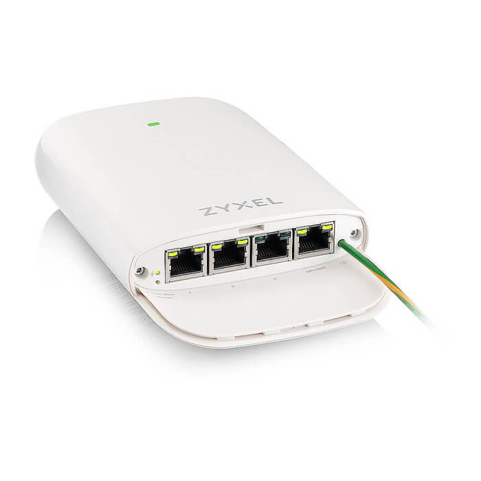 ZyXEL PoE12-3PD, 4 x 1Gb port PoE extender. 45W PoE budget, IP55 rated (outdoor) (тъмнейл - 3)
