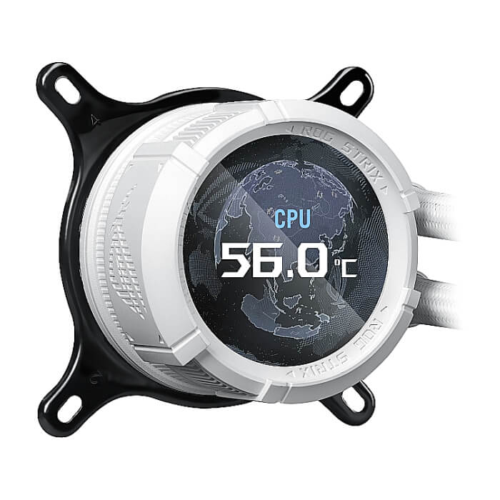 Asus ROG Strix LC III 360 ARGB LCD White ID 92634 (тъмнейл - 4)
