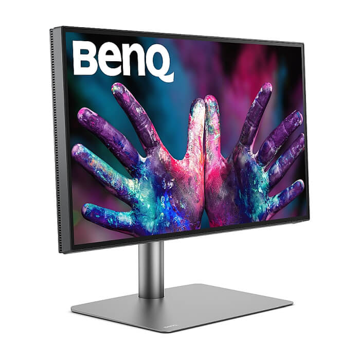 BenQ PD2725U 27" IPS LED 5ms 3840x2160 4K UHD, DesignVue Thunderbolt Mon, AQCOL., 100% sRGB, HDR400, B.I., LBL,KVM Sw, ICCsync, CAD/CAM, DualView, Contr.1200:1, 400 cd/m2, 2xH ID 65291 (тъмнейл - 4)