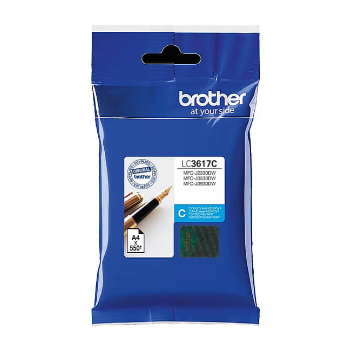 Brother LC-3617 Cyan Ink Cartridge for MFC-J2330DW/J3530DW/J3930DW ID 69912 на супер цена