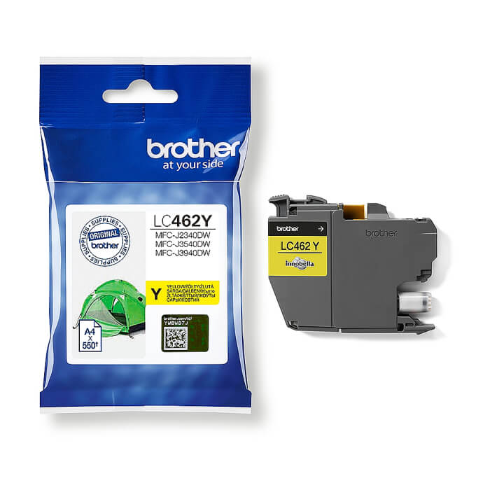 Brother LC462Y Yellow Ink Cartridge for MFC-J2340DW/J3540DW/J3940DW ID 69902 (тъмнейл - 3)