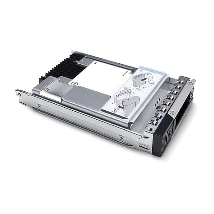 Dell 480GB SSD SATA Mixed Use 6Gbps 512e 2.5in with 3.5in HYB CARR Hot-plug S4620 CUS Kit ID 86600 на супер цена