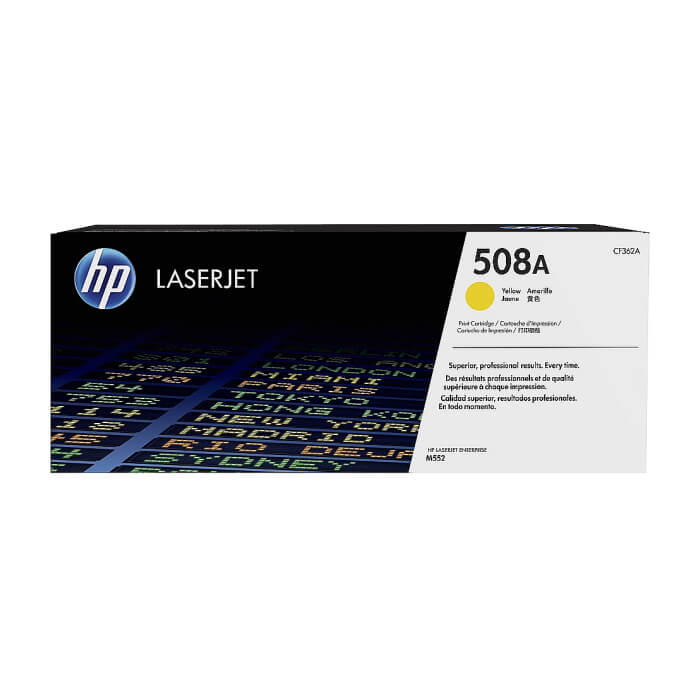 HP 508A Yellow Original LaserJet Toner Cartridge (CF362A) ID 68749 на супер цена