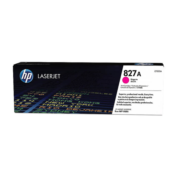 HP 827A Magenta LaserJet Toner Cartridge (CF303A) ID 68769 на супер цена