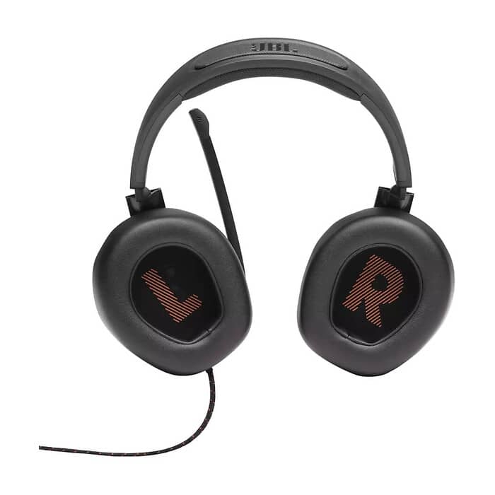 JBL QUANTUM 300 BLK Hybrid wired over-ear gaming headset with flip-up mic ID 74606 (тъмнейл - 4)