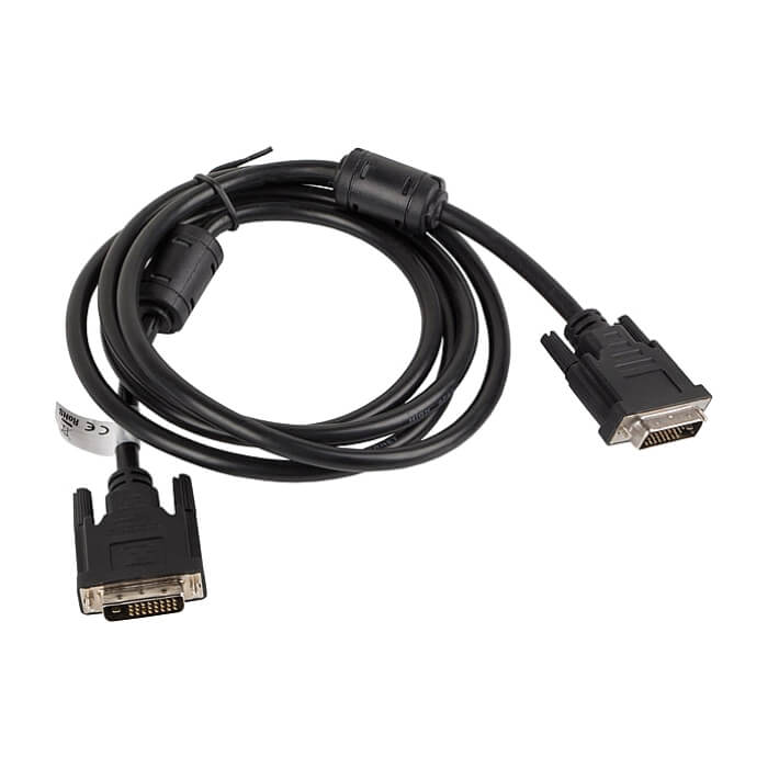 Кабел - Lanberg DVI-D (M) (24+1)-> DVI-D (M) (24+1) cable 1.8m, dual link, black ID 72573 (тъмнейл - 2)