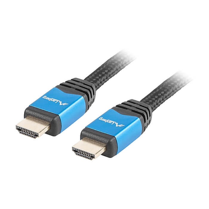 Кабел - Lanberg HDMI M/M V2.0 cable 1m CU, black premium ID 72536 на супер цена от GT Computers Кабел - Lanberg HDMI M/M V2.0 cable 1m CU, black premium ID 72536 на супер цена