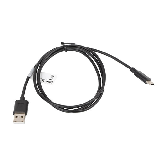 Кабел - Lanberg USB-C(M) -> USB-A (M) 2.0 cable 1m, black ID 72625 (тъмнейл - 2)