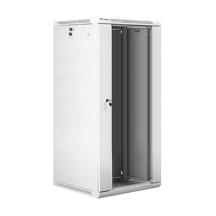 Lanberg rack cabinet 19" wall-mount 27U / 600x600 for self-assembly (flat pack), grey ID 71872 на супер цена