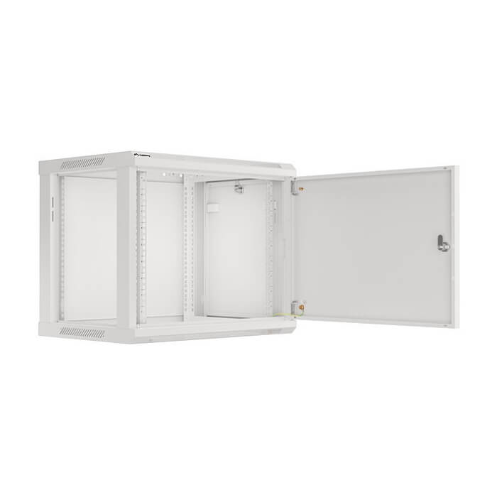 Lanberg rack cabinet 19" wall-mount 9U/600x450 for self-assembly with metal door grey (flat pack) ID 87595 (тъмнейл - 4)